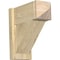 Ekena Millwork Traditional Rough Sawn Arts and Crafts Outlooker, Douglas Fir, 8"W x 18"D x 18"H OUT08X18X18TRA03RDF - alternate 1